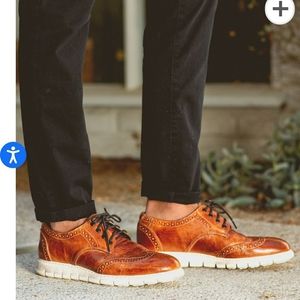 $198 NWOB BED STU Cayuga II Mustard Rustic Leather shoe Size 11 M